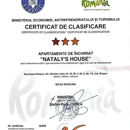 Apartament Nataly's House *